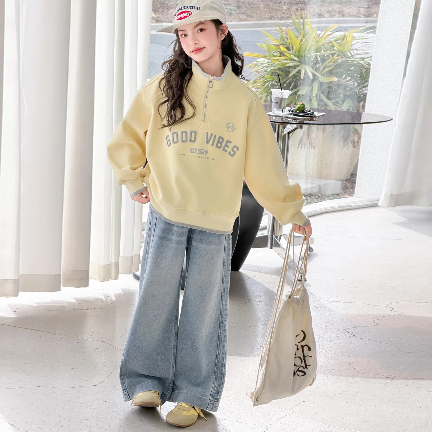 Свитшот детский демисезонный Disney, Yellow Sweatshirt — фото 4