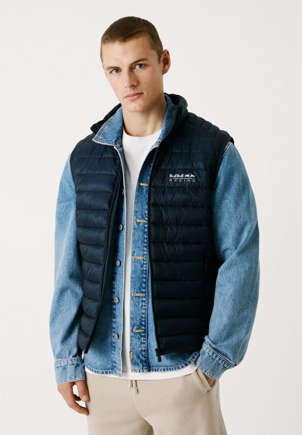 

Жилет LIGHTWEIGHT Red Bull Racing x Pepe Jeans, темно-синий