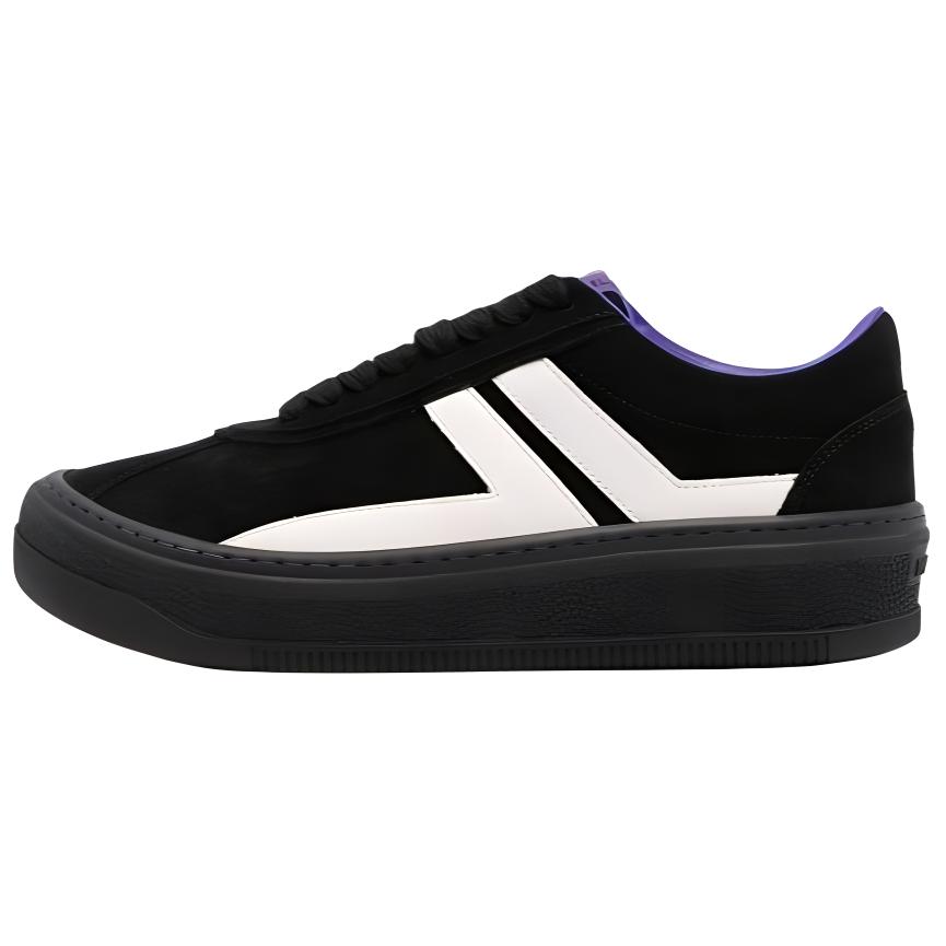 

Футуристические кэш замшевые кроссовки Lanvin, черные