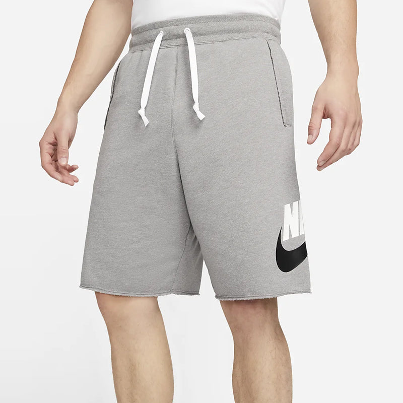 Шорты Men's Nike Lacing Breathable Logo Sports Shorts Gray DM6817-029 — фото 3
