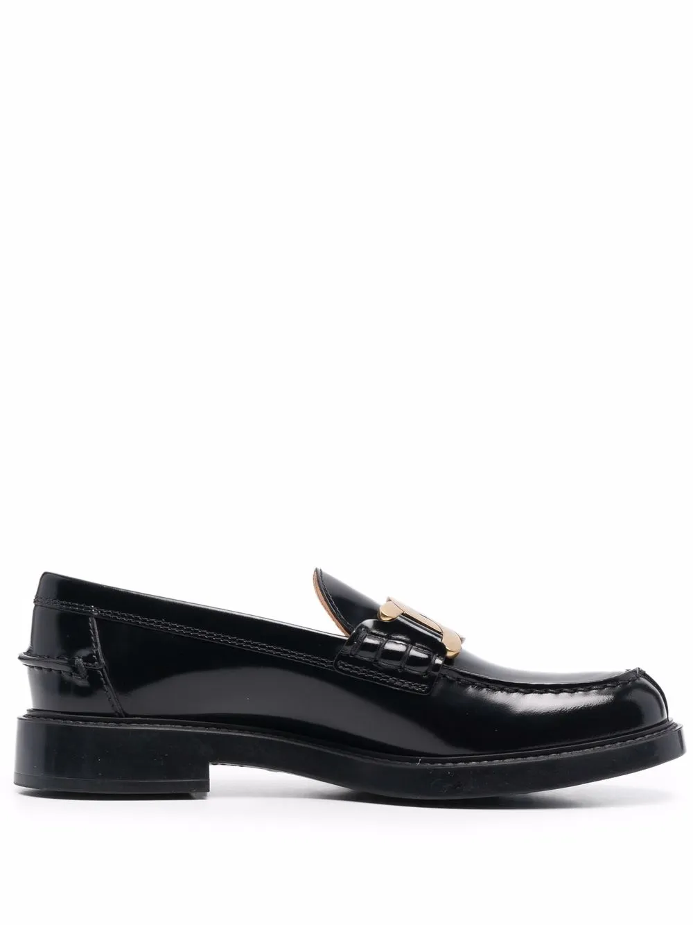 Декорированные лоферы TOD'S, черный