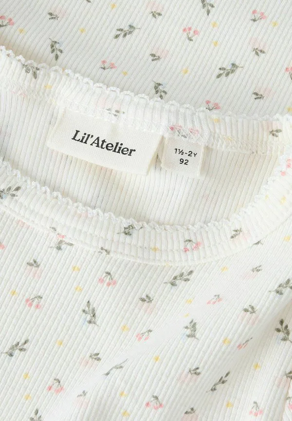 Футболка приталенного кроя с принтом Lil' Atelier, Coconut Milk — фото 4