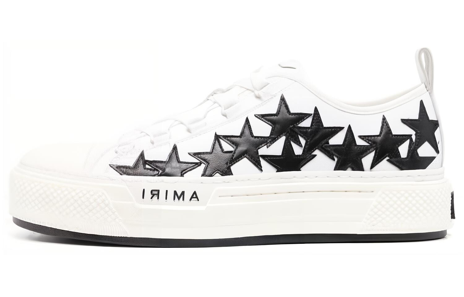 

AMIRI Stars Court Low 'White Black'