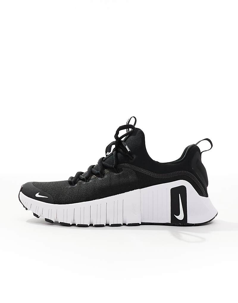 

Черно-белые кроссовки Nike Training Free Metcon 6, Черный, Черно-белые кроссовки Nike Training Free Metcon 6