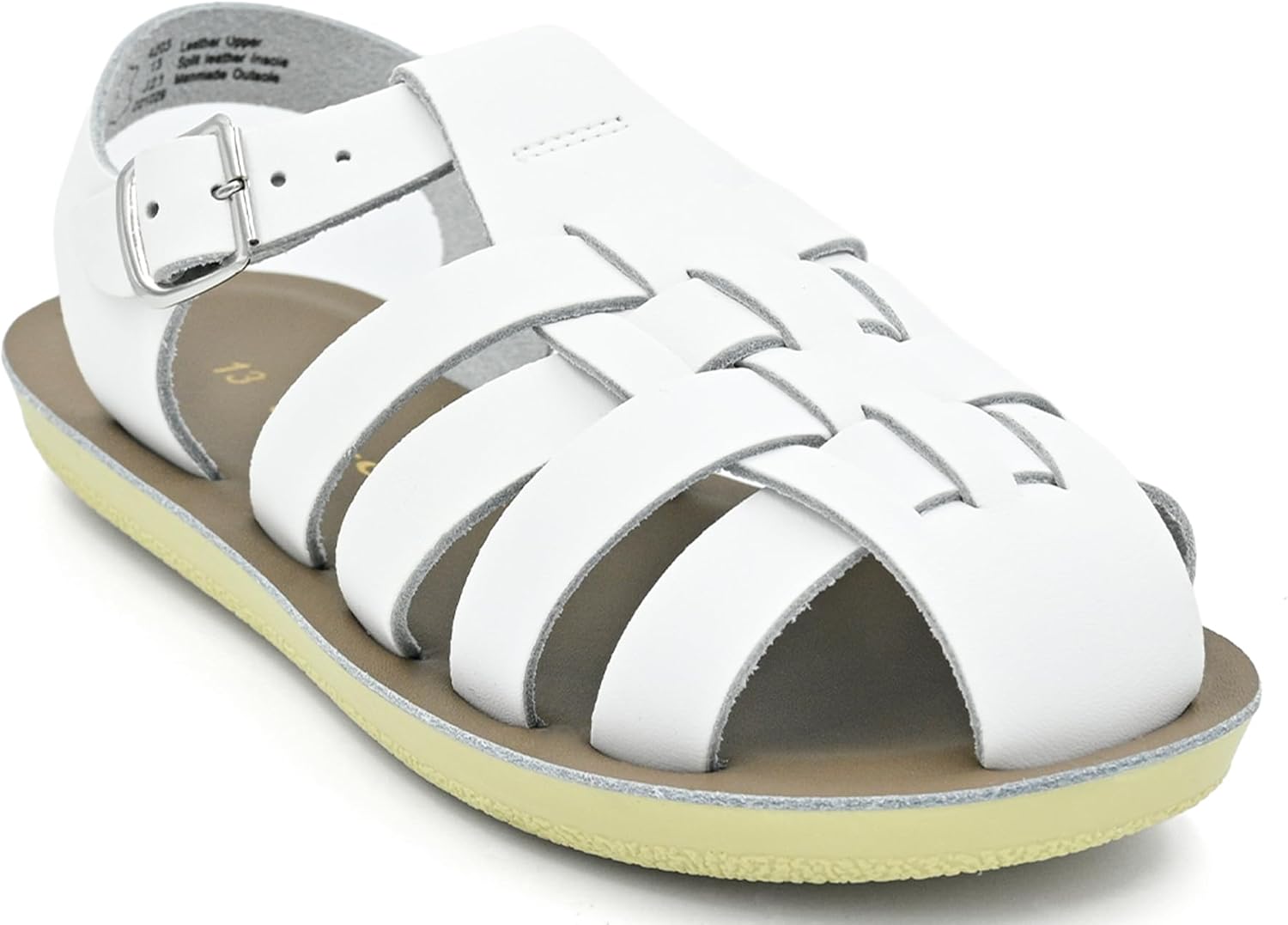 

Кожаные сандалии для малышей Sun-San Sailor Salt Water Sandals, белый