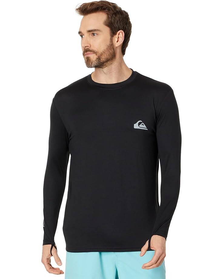 

Пляжная футболка Quiksilver Everyday Surf Tee, черный