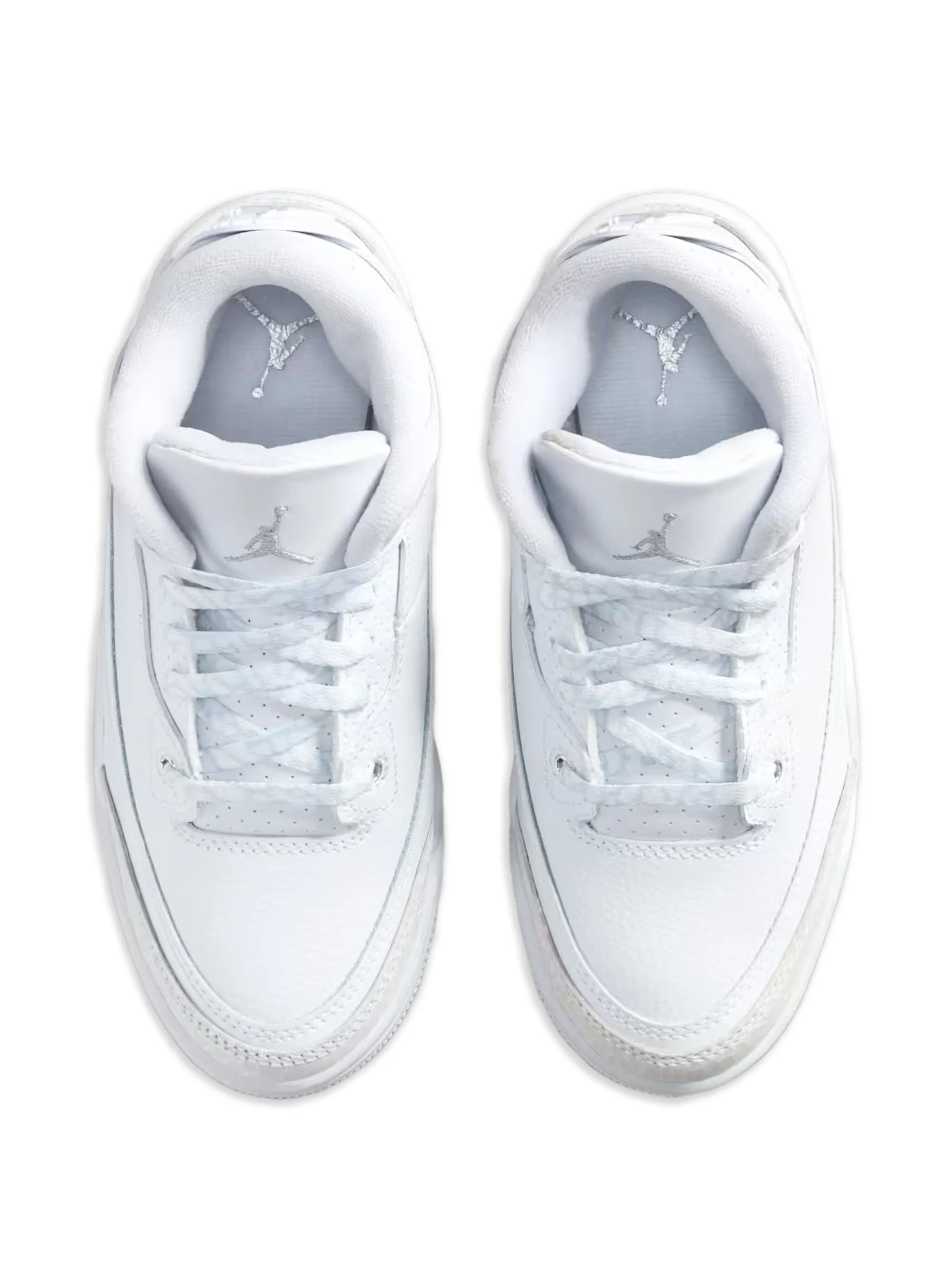 Кроссовки Air Jordan 3 Retro Pure Money Jordan Kids, белый — фото 2