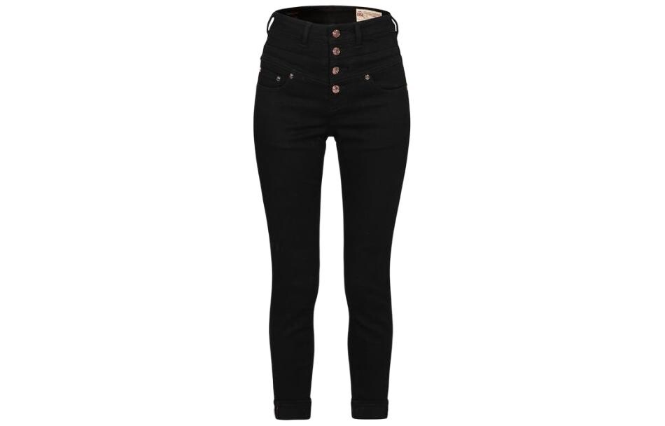 

Джинсы женские черные Evisu