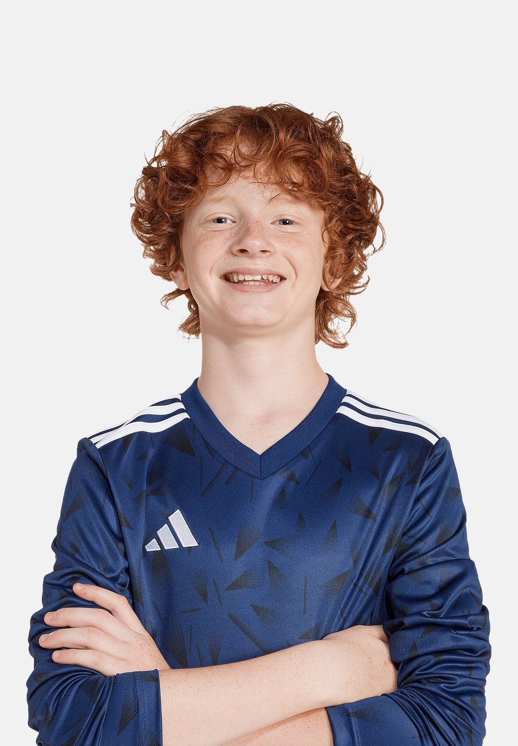

Футболка с длинным рукавом FUSSBALL Adidas Performance, синий