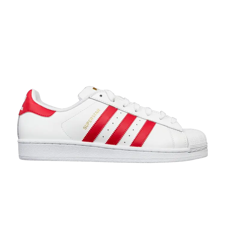 

Кроссовки Adidas Superstar Foundation, White Scarlet