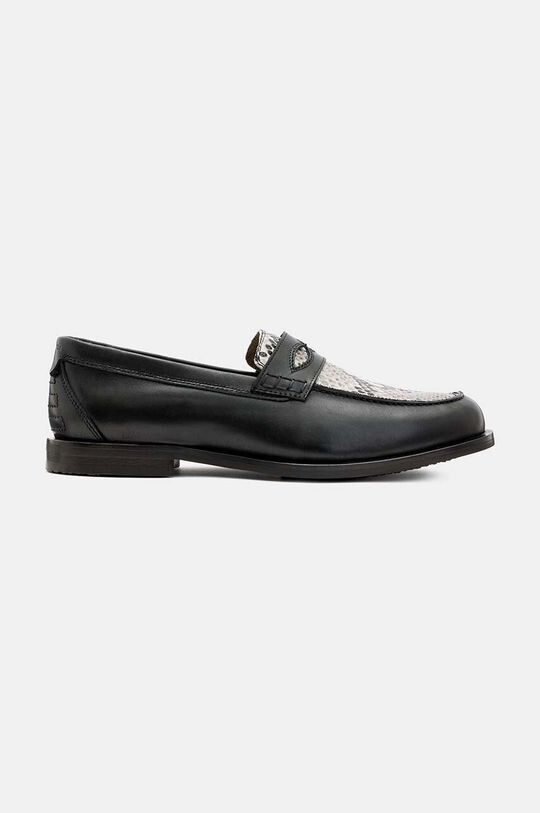 

Кожаные мокасины Harmon Loafer AllSaints, черный
