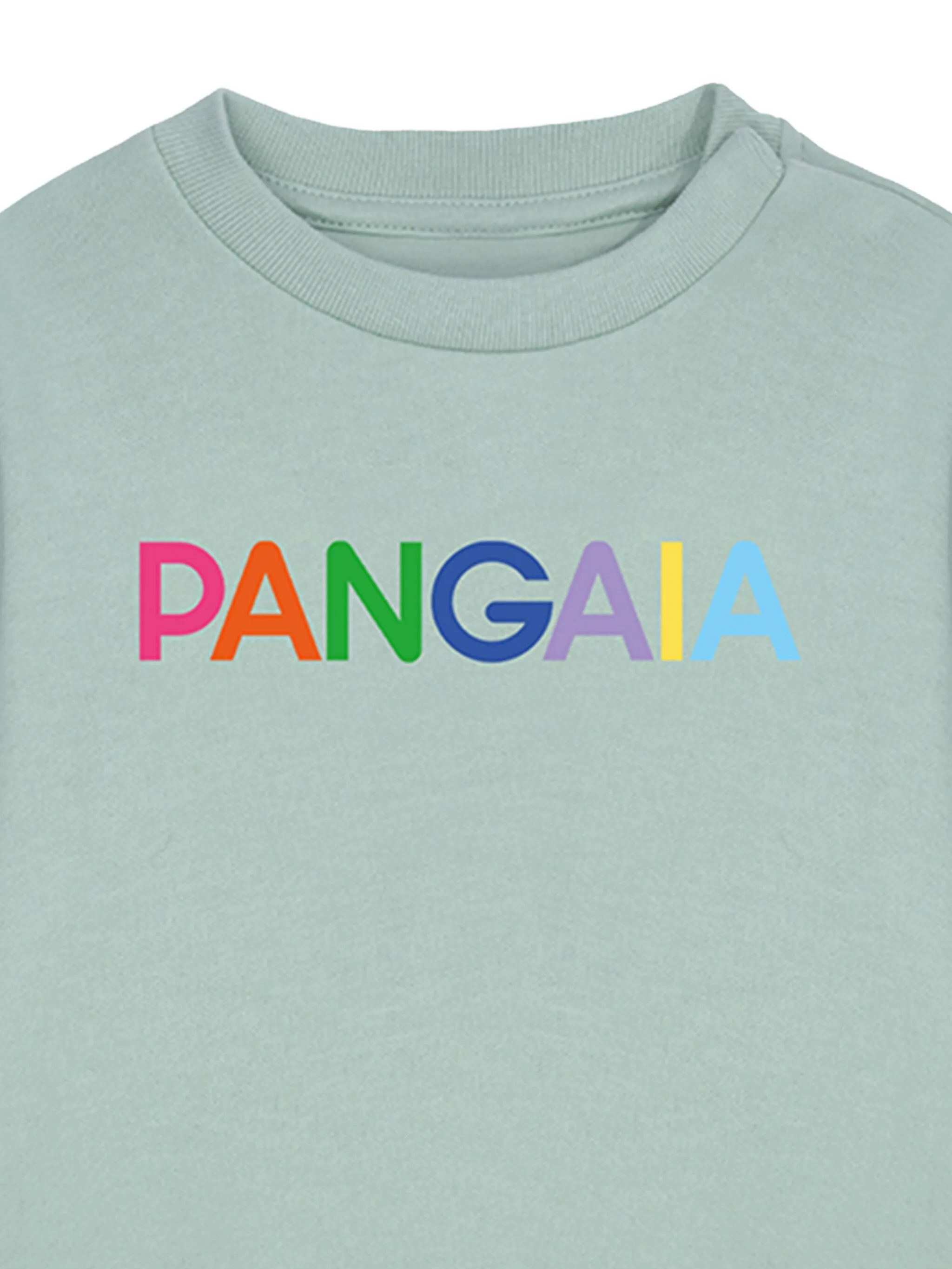 Толстовка с графичным логотипом Pangaia Kids, зеленый — фото 4