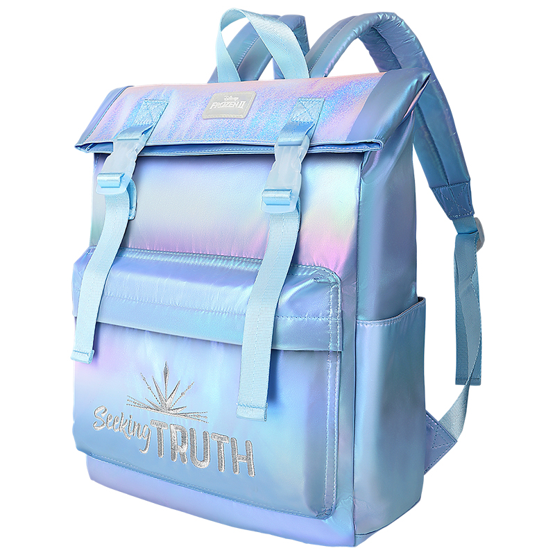 

Disney Детский рюкзак из полиэстера серии Frozen разноцветный, Ice Snow Pearlescent Blue