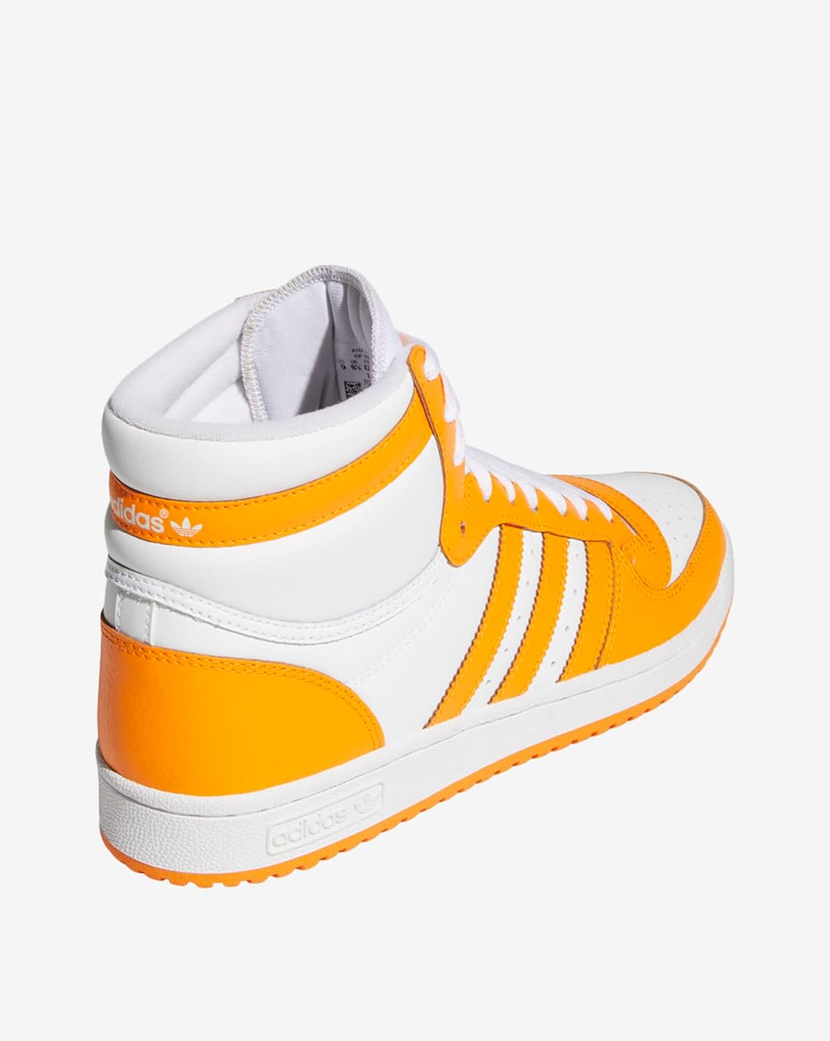 Мужские кроссовки adidas Originals Top Ten Red Bulls для скейтбординга, белый/оранжевый — фото 3