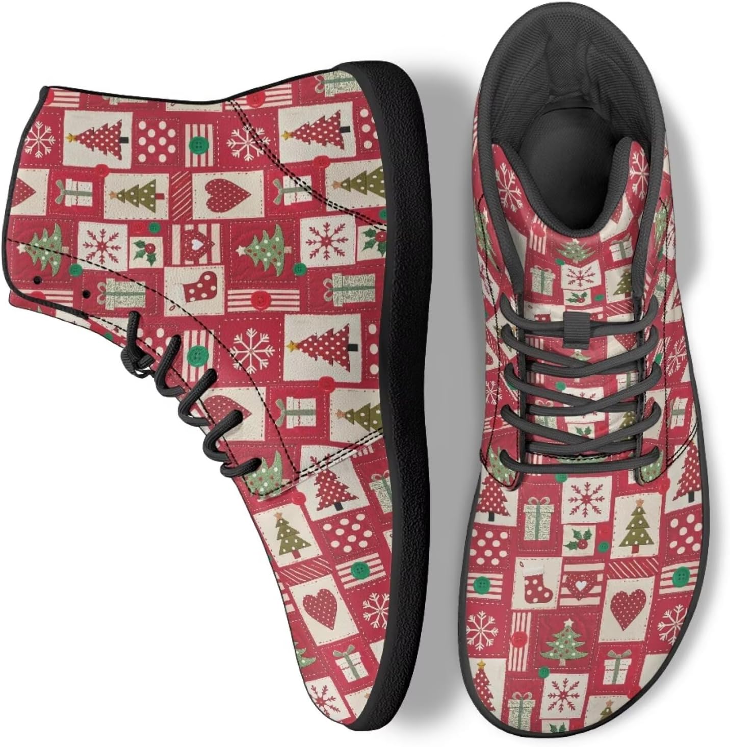 

Женские высокие кроссовки-бабочки для ходьбы, модные рабочие, офисные, спортивные, босоножки Ecaestolph, красный