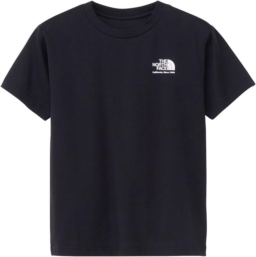 Детская футболка с коротким рукавом THE NORTH FACE с историческим логотипом (NTJ32356) унисекс, черный — фото 2