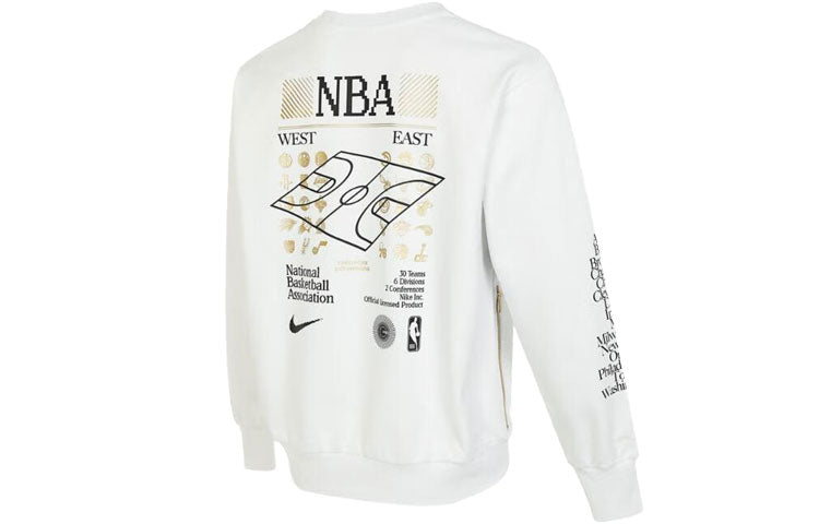 Спортивный топ Nike Team 31 Standard Issue Dri-FIT NBA Crew-Neck Top 'White' FD8469-121, белый — фото 2