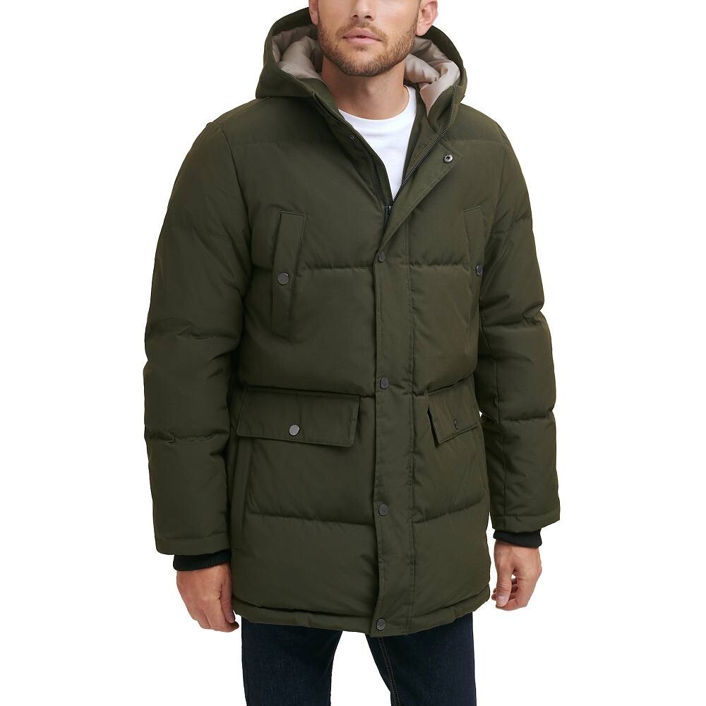 

Мужская парка Dockers Arctic Cloth Heavyweight Performance с капюшоном, зеленый