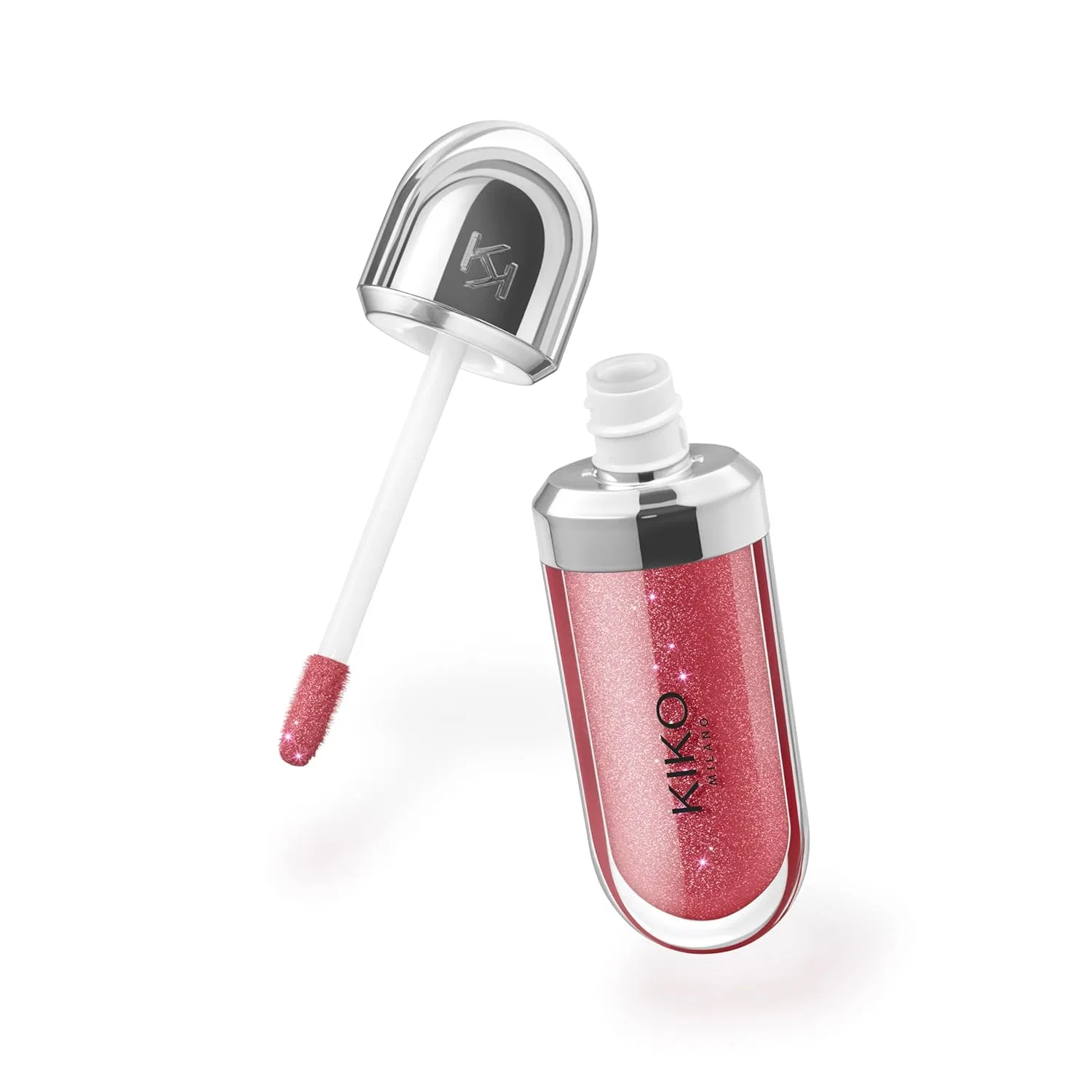 Питательный блеск для губ с 3D-эффектом «3D Hydra Lipglos» от KIKO Milano Kiko Milano, 22 Sparkling Red Garnet — фото 4