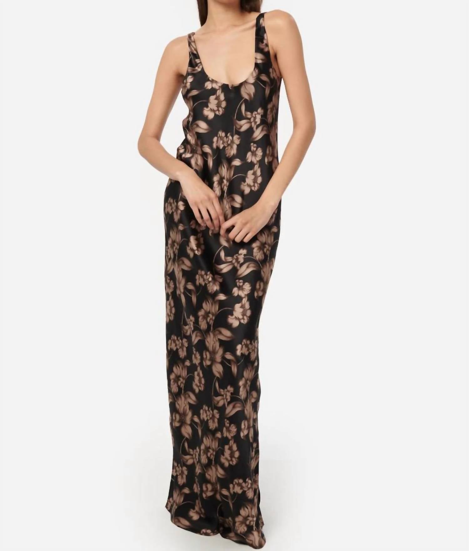

Платье Клэр в позолоченной лозе Cami NYC, цвет gilded vine