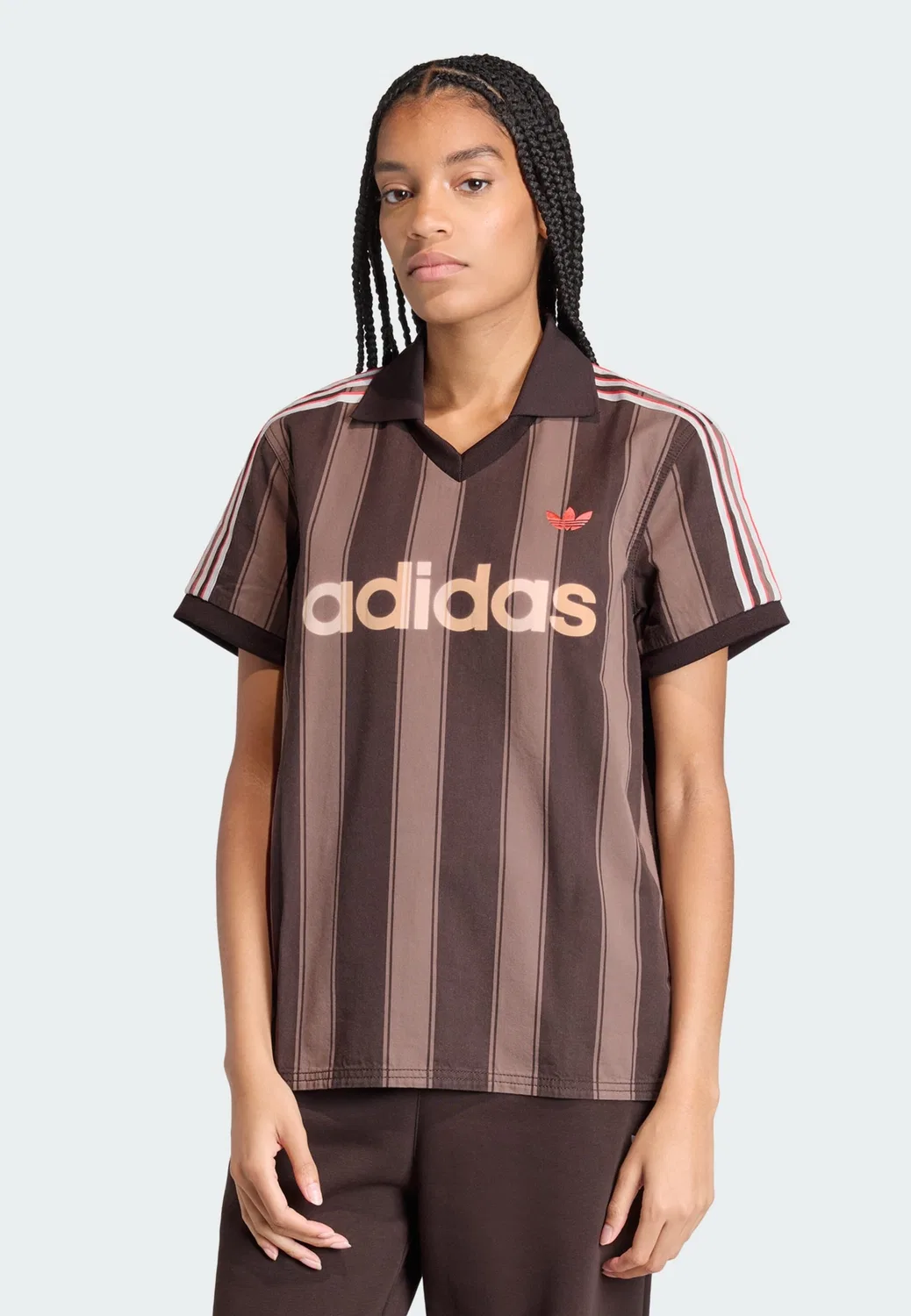 Футболка Adidas Originals, золотисто-коричневый — фото 2