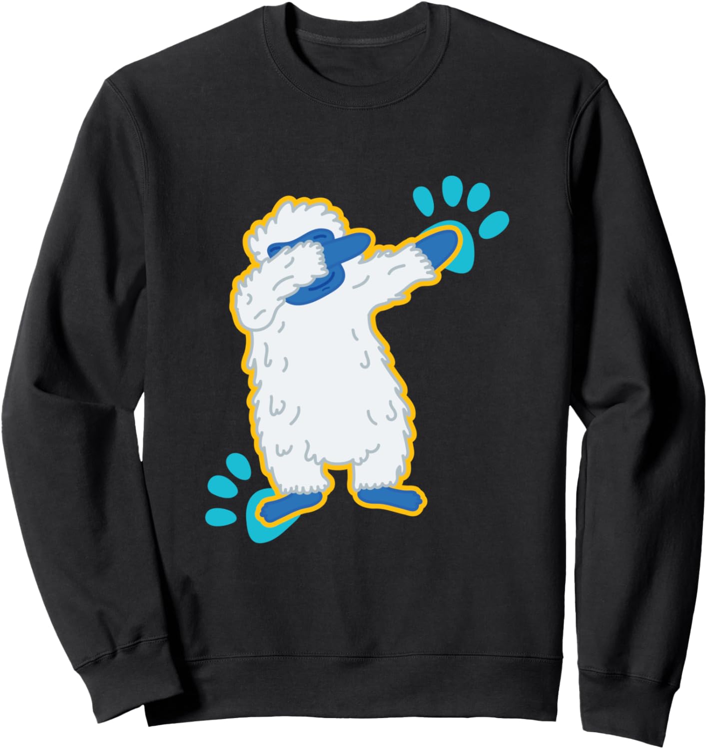 

Милая толстовка Snow Yeti Fan Lover Dap, черная Yeti Dabbing In The Snow, Черный, Милая толстовка Snow Yeti Fan Lover Dap, черная Yeti Dabbing In The Snow