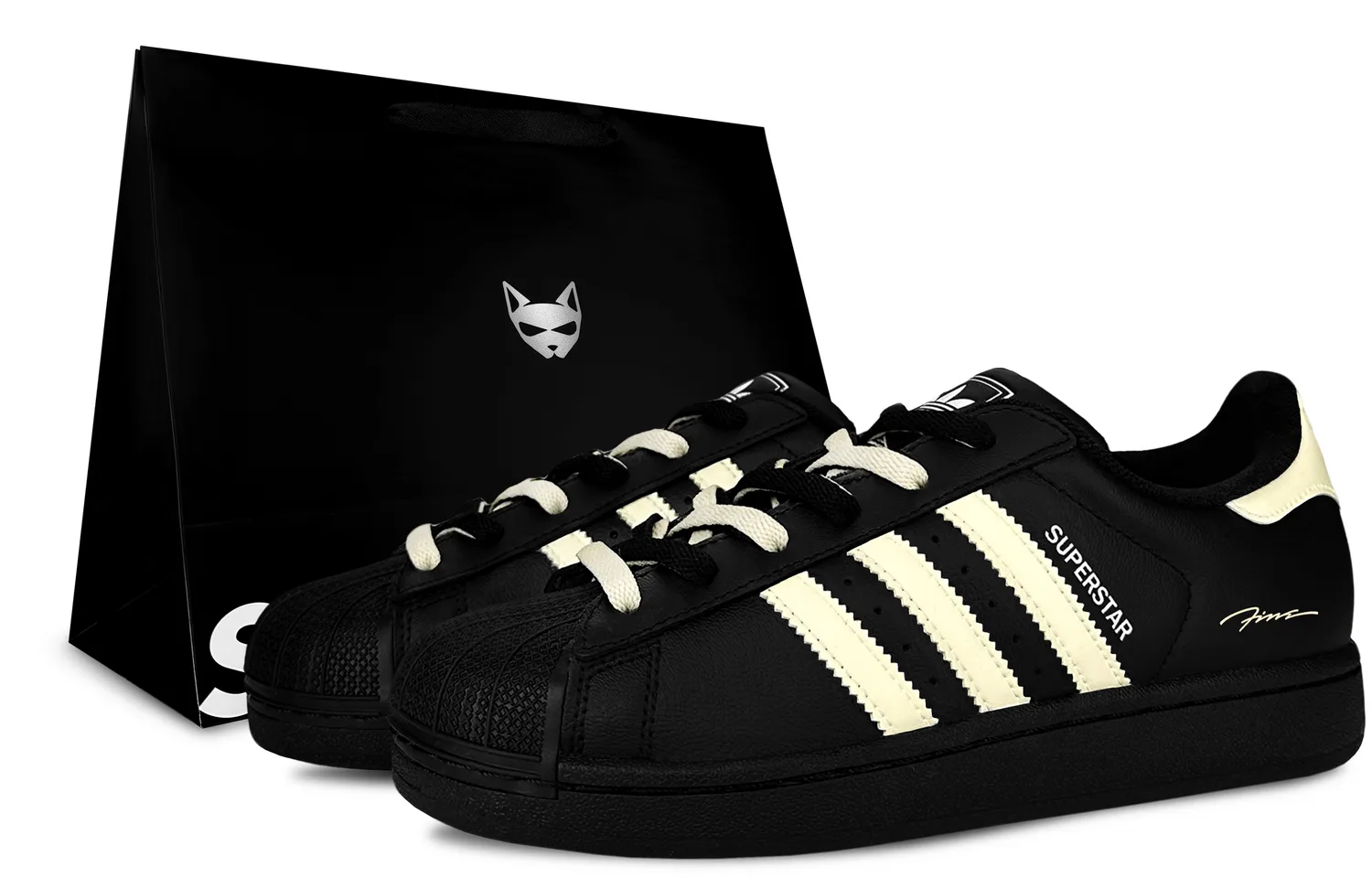 Adidas Originals Кроссовки для скейтбординга Superstar 2 Piano Key Low top детские бежево-черные