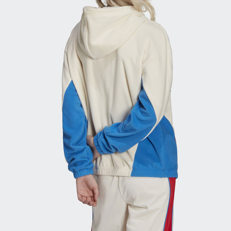 Толстовка женская белая Adidas Originals — фото 3