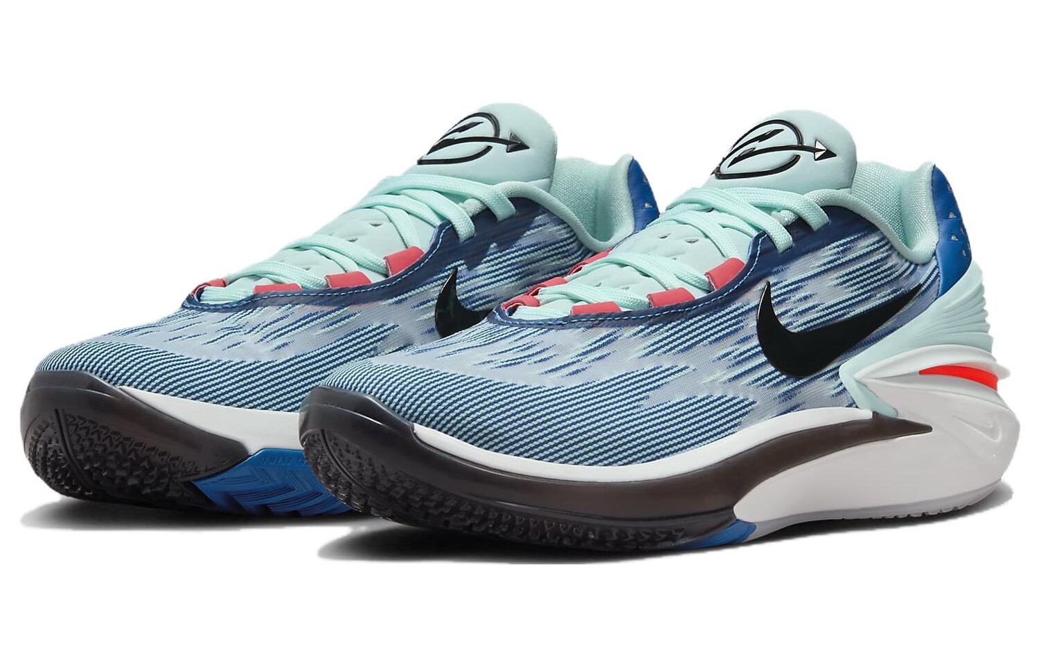 Nike Air Zoom G.T. Баскетбольные кроссовки Cut 2 унисекс, Синий — фото 3