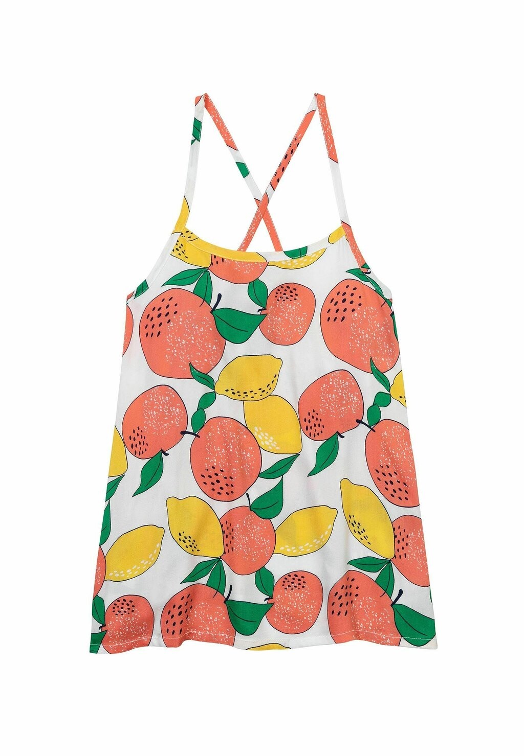 

Топ ALL OVER PRINT MINOTI, цвет white orange yellow