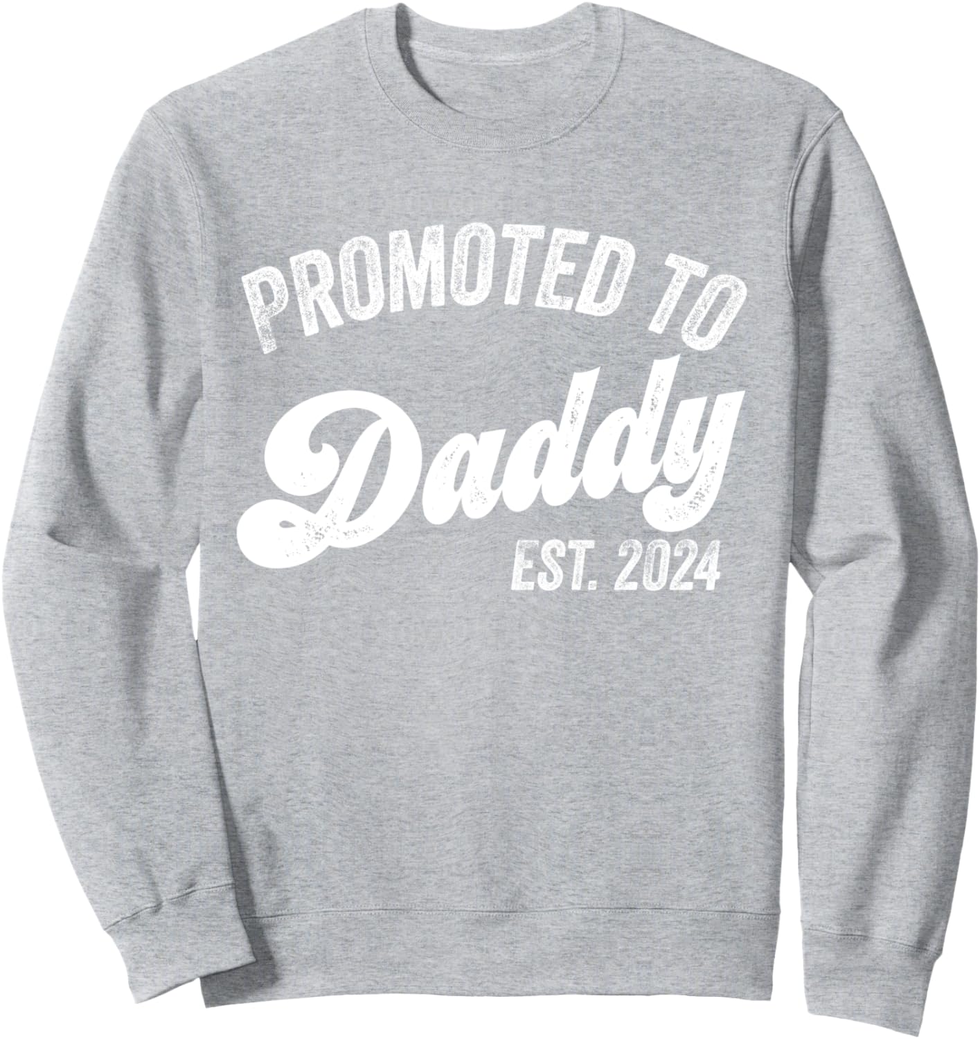 

Футболка с коротким рукавом Становлюсь папой в 2024 году для новоиспеченного папы и малыша, серая Short Sleeve