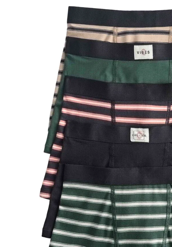 Трусы 5 pack Marks & Spencer, черный/зеленый/розовый — фото 2