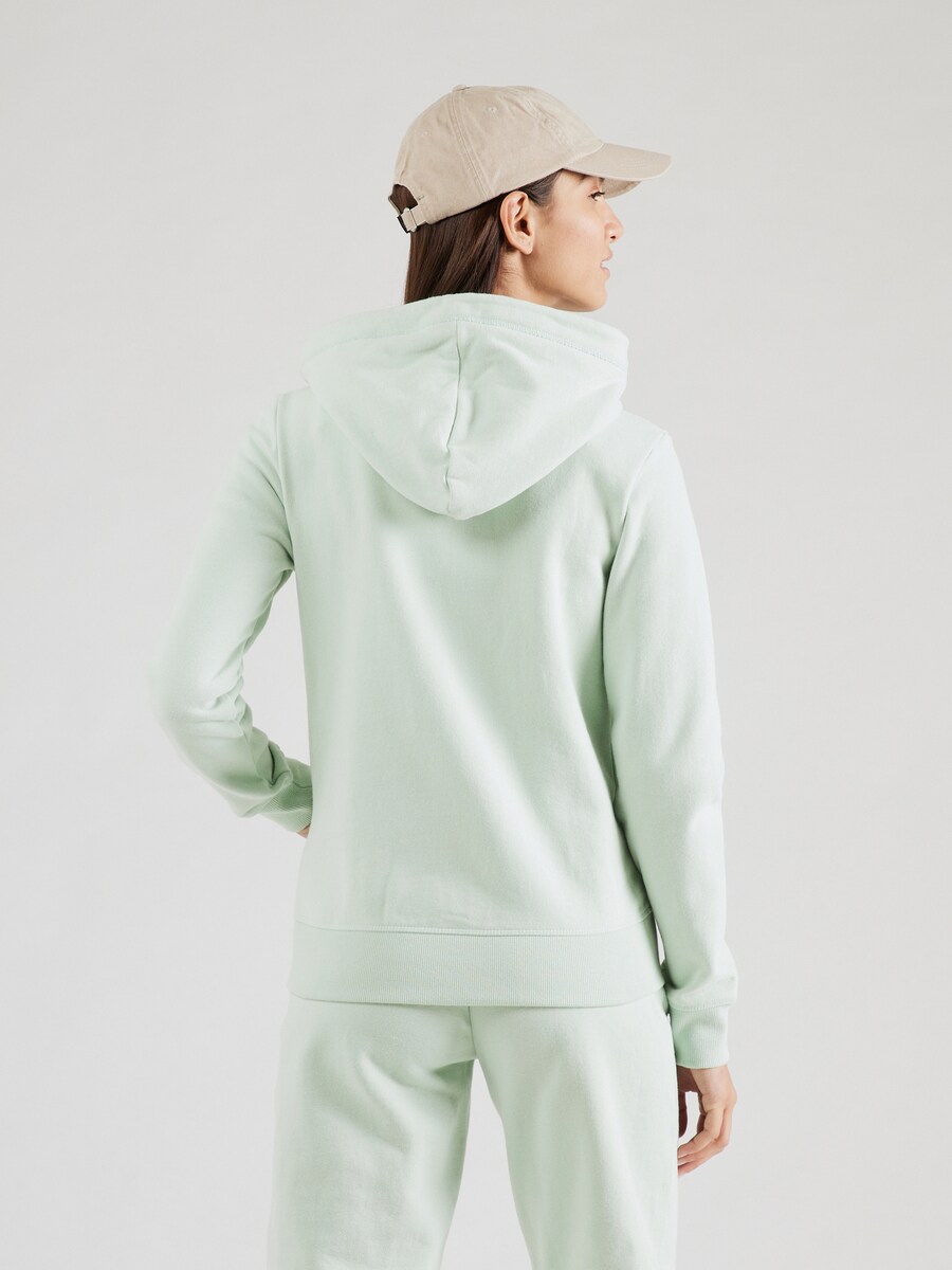 Толстовка с капюшоном на молнии Superdry Essential, пастельный зеленый — фото 4