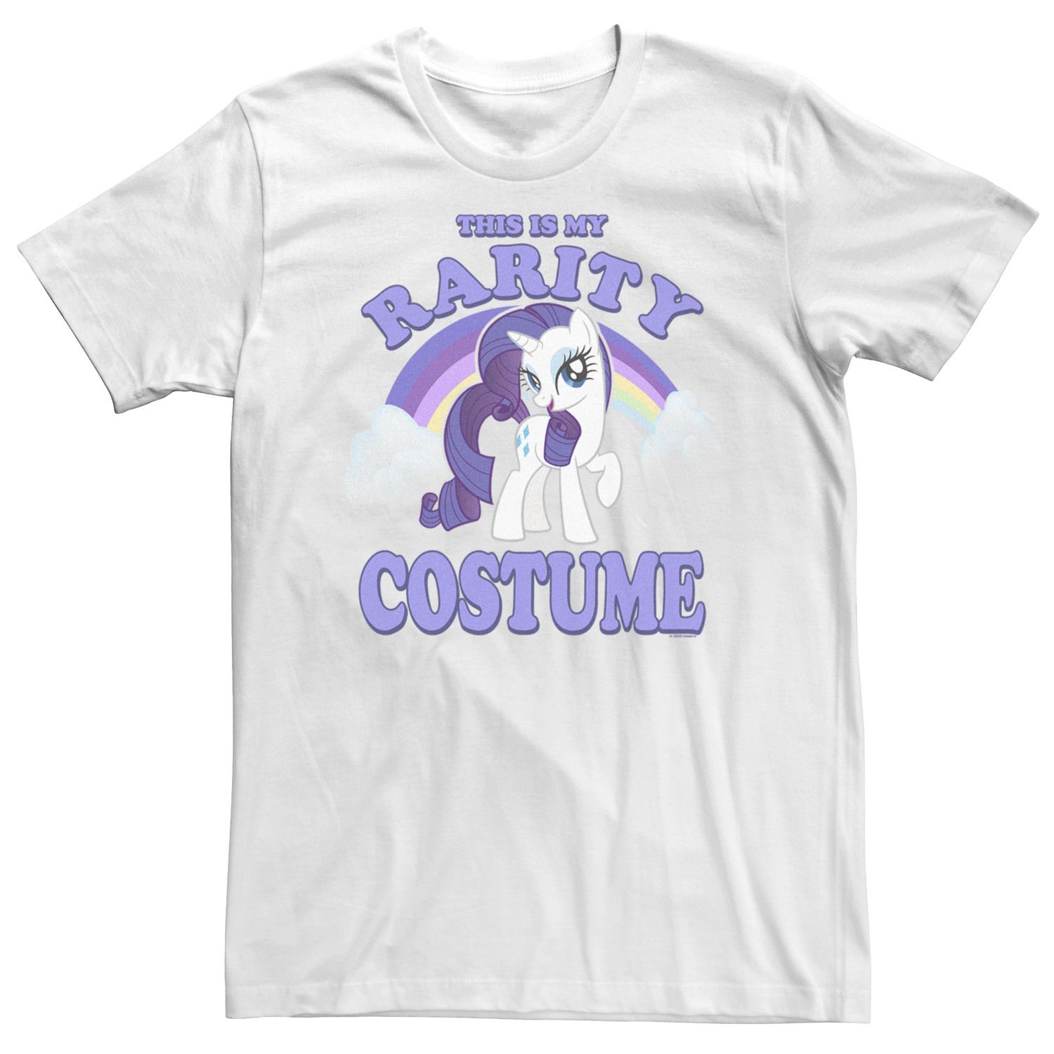 

Мужская футболка My Little Pony Rarity на Хэллоуин Licensed Character