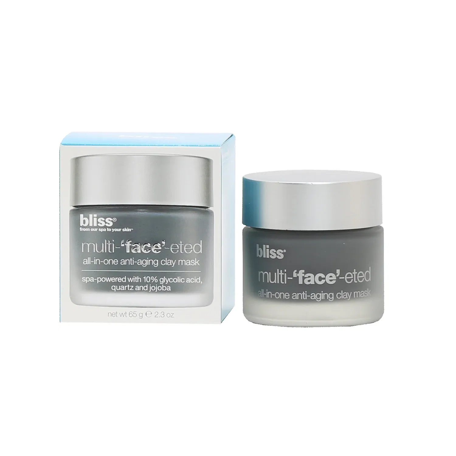 Маска для лица Bliss — Многофункциональная глиняная против старения Multi Faceted All In One Anti Age Clay Mask