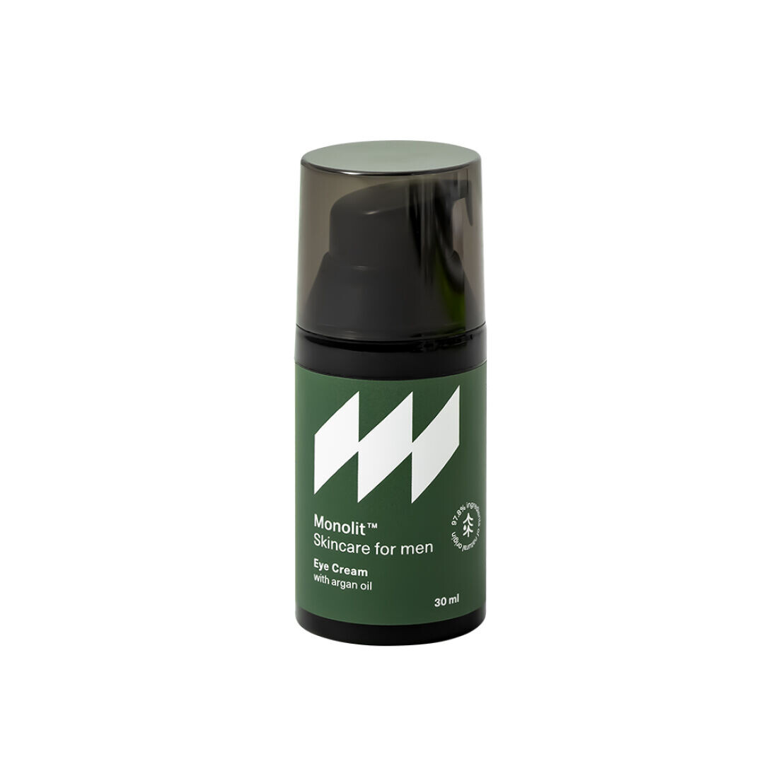 

Крем для глаз с аргановым маслом Monolit Skincare For Men, 30 мл