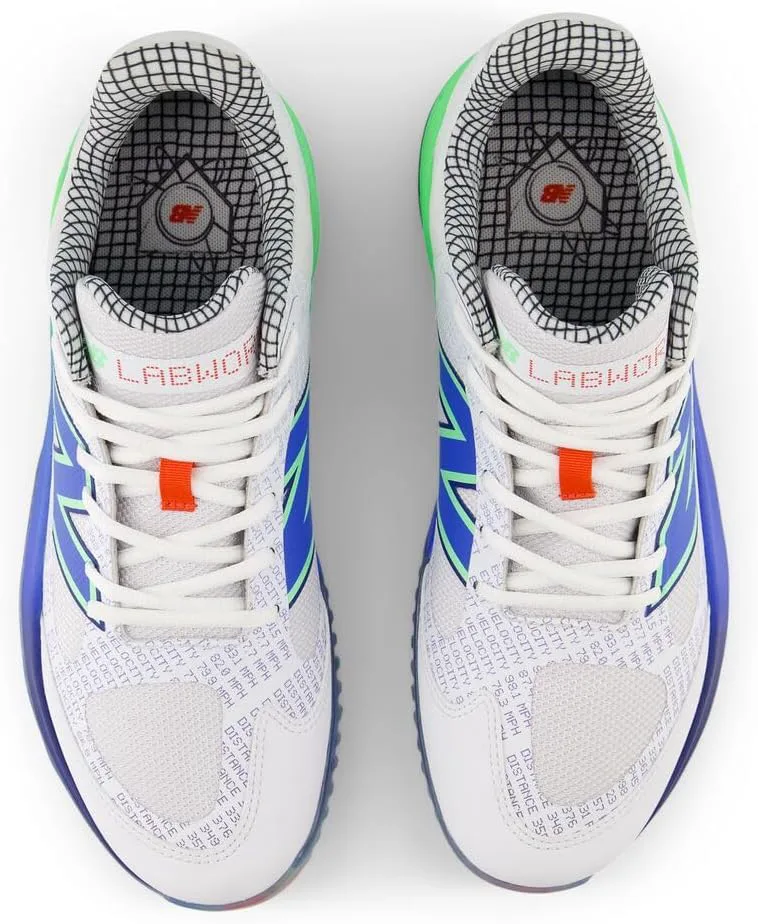 Мужские бейсбольные кроссовки New Balance Fresh Foam 3000 V7 Turf-Trainer, белый — фото 2