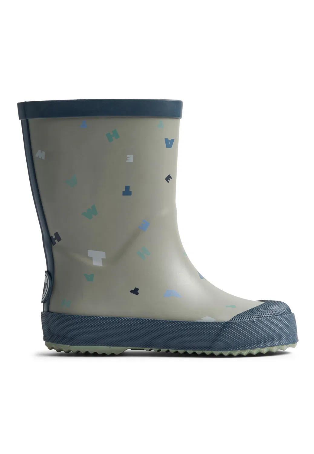 Резиновые сапоги 'грязные' Wheat, Navy