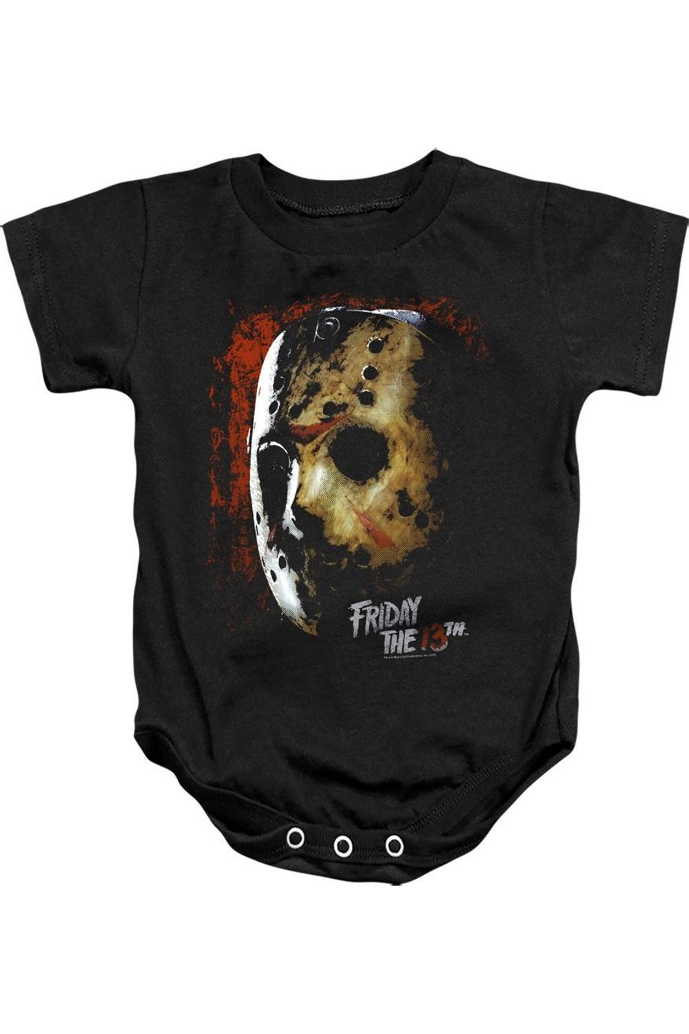 

Детский комбинезон "Маска смерти" из фильма "Пятница, 13-е" Gildan, черный