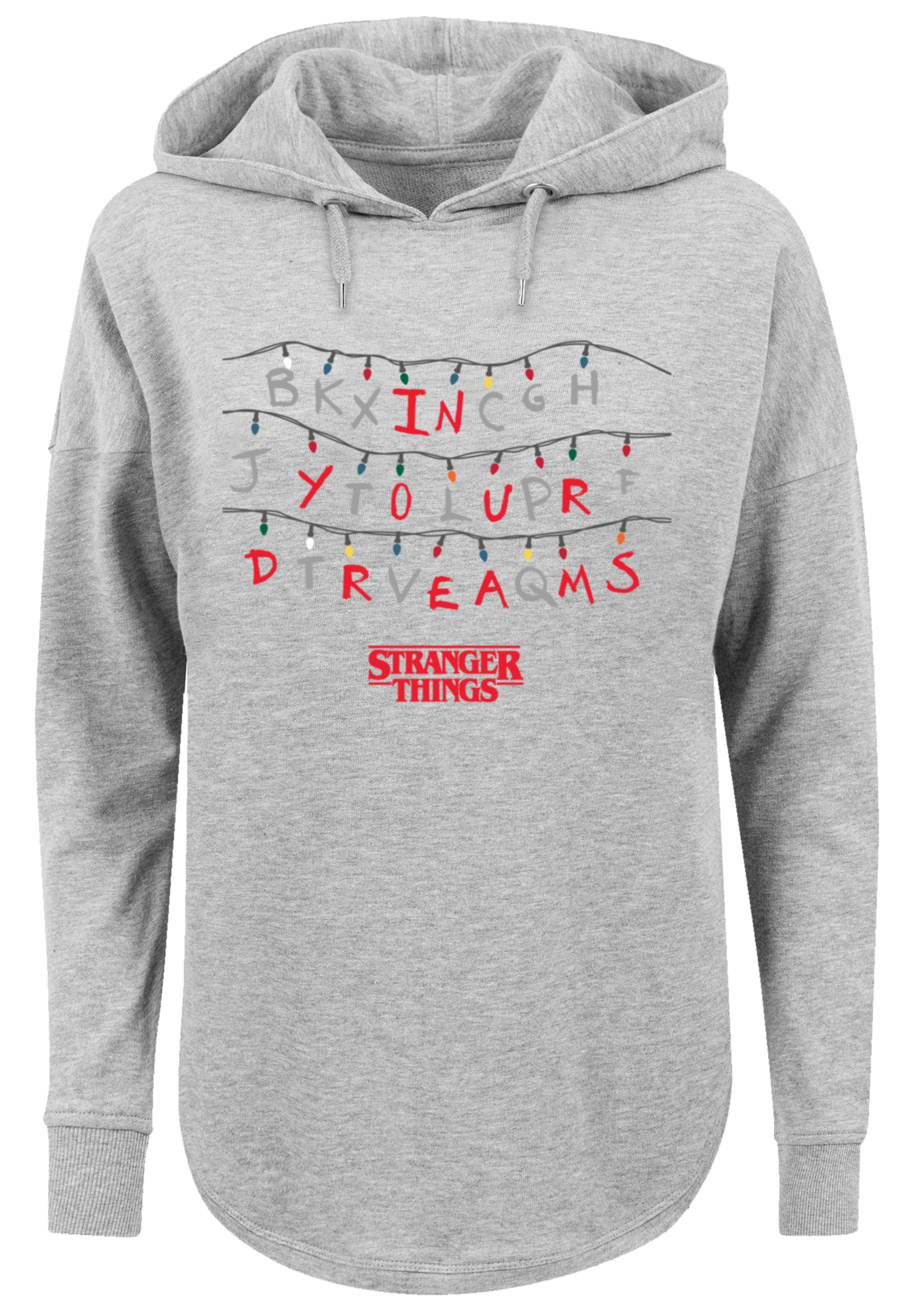 

Свитер F4NT4STIC Oversized Hoodie Stranger Things, серый