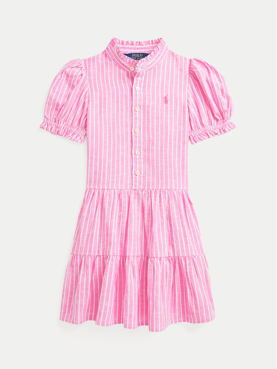 

Платье-Рубашка стандартный крой 312964281001 Polo Ralph Lauren, розовый