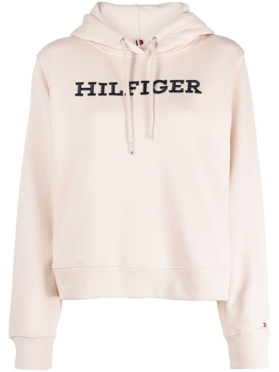 

Tommy Hilfiger худи с вышитым логотипом, нейтральный цвет