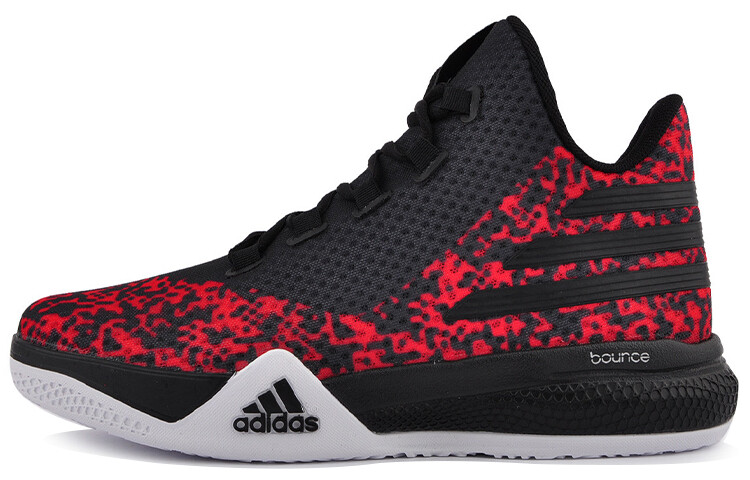 

Баскетбольные кроссовки Light Em Up 2 Vintage Men Mid-top Black/Red Adidas