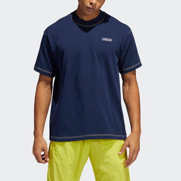 Футболка originals ww ss tee logo tee Adidas, синий — фото 2