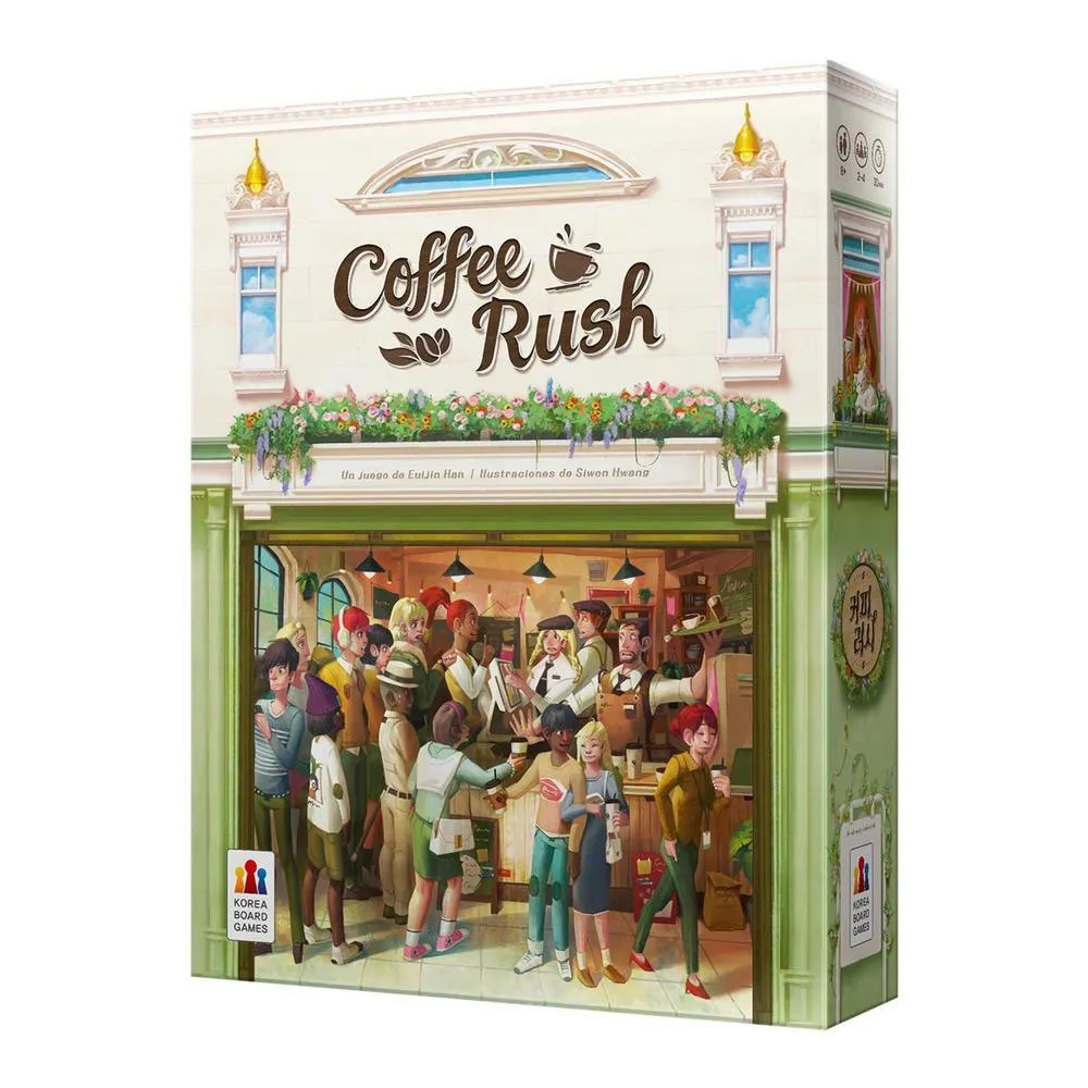 

Детская настольная игра Asmodee Coffee Rush, мультиколор