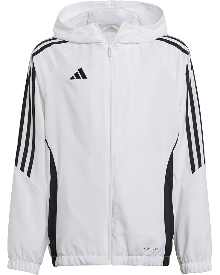 

Ветровка adidas Kids Tiro24 Windbreaker, белый/черный