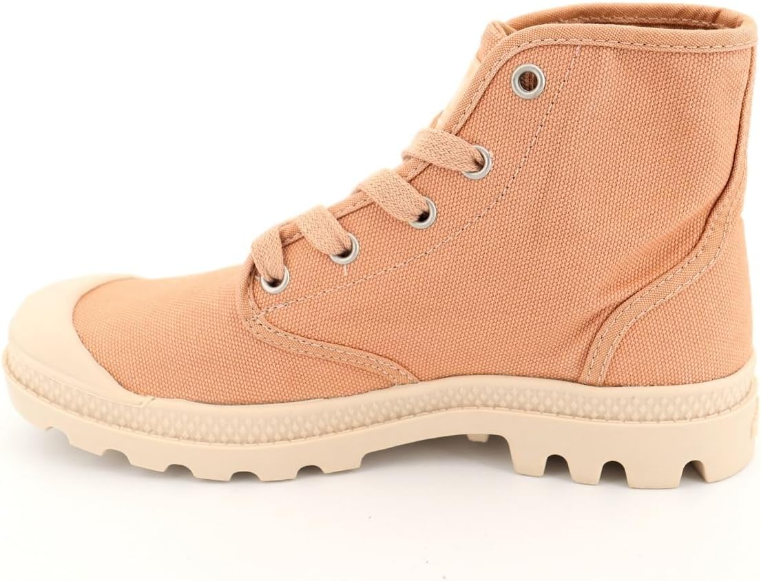 Мужские ботинки Palladium Pampa Hi Originale из канваса, розовый — фото 3