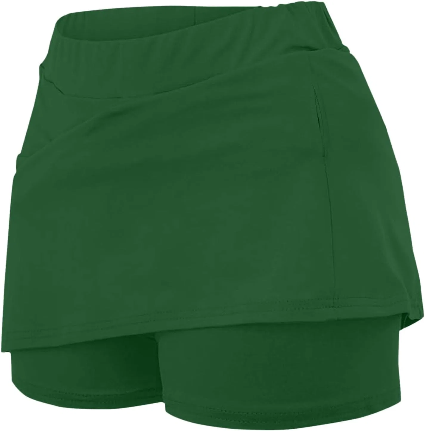 Спортивная юбка-шорты Athletic Skorts, арми Грин — фото 4