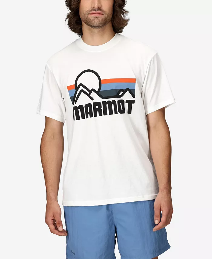 

Мужская футболка с коротким рукавом Coastal Marmot, белый