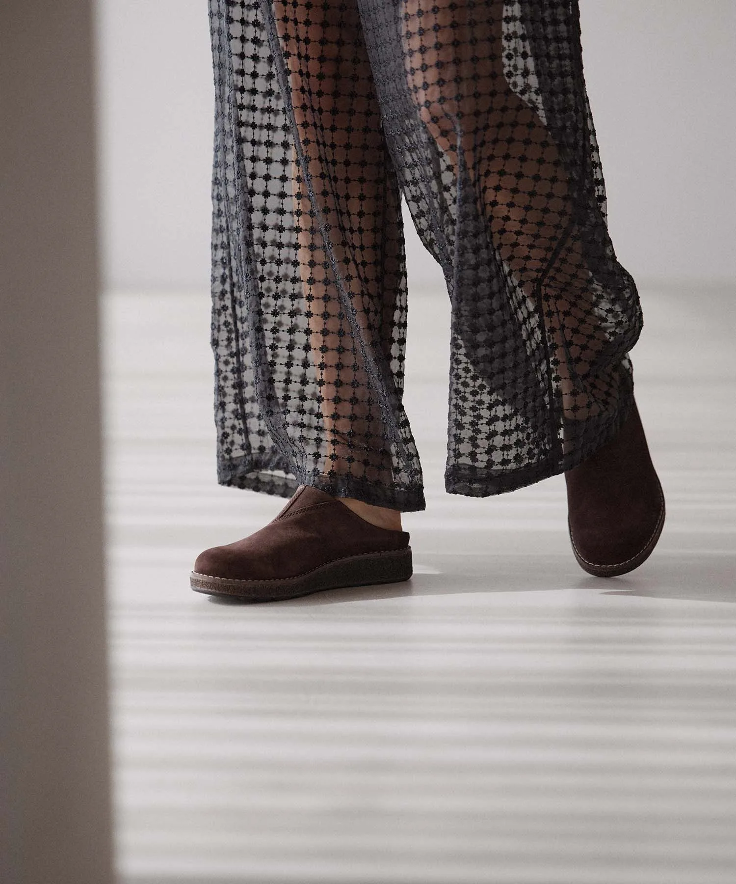 Унисекс сабо Blundstone AEROCORK из замши коричневые — фото 3